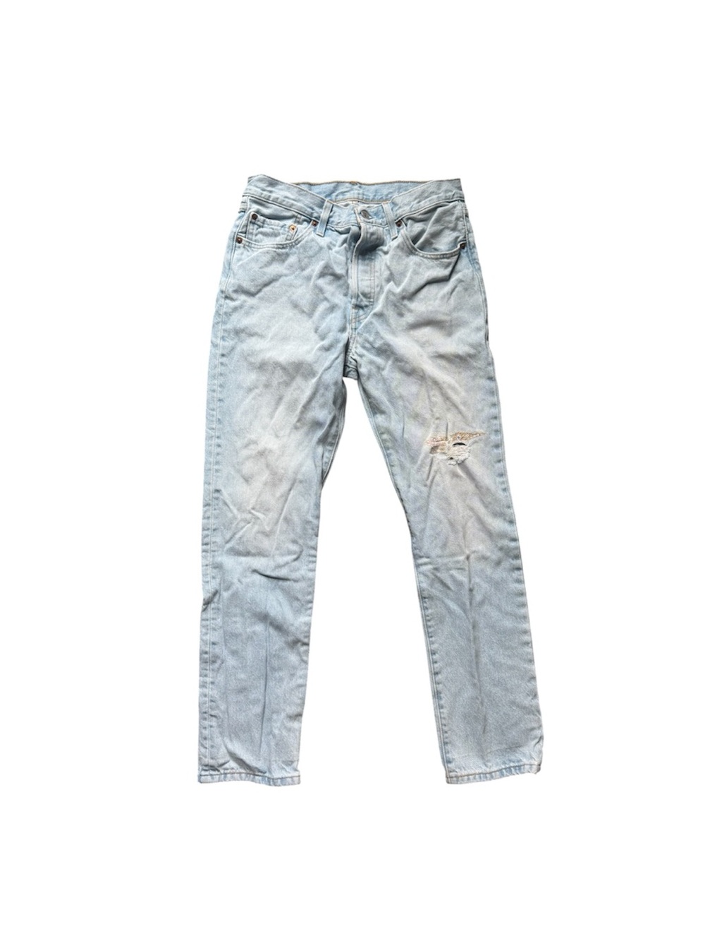Levi Strauss Light Wash Straight Jeans 501 150th W28 L30